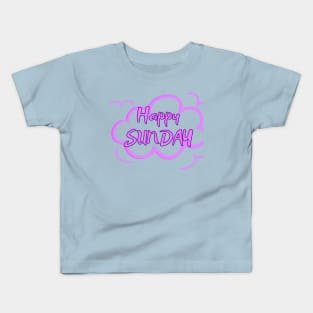 Happy Sunday - Relax Day Kids T-Shirt